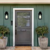 DOORBELL CAM WIRED/BLACK - 65-934