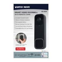 DOORBELL CAM WIRED/BLACK - 65-934