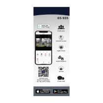 DOORBELL CAM-WHITE - 65-935