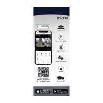 DOORBELL CAM-BLACK - 65-936