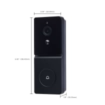 DOORBELL CAM-BLACK - 65-936