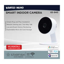 INDOOR CAM-WHITE - 65-940