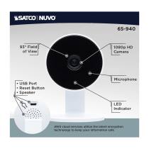 INDOOR CAM-WHITE - 65-940