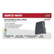 SMALL ADJUSTABLE WALL PACK - 65-943