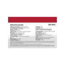 LARGE ADJUSTABLE WALL PACK - 65-944