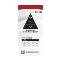 10" LED SELECTABLE CANOPY - 65-981