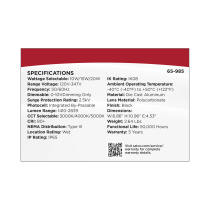 LED ENTRYWAY WALL PACK - 65-985