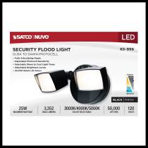 LED 2 HEAD SECURITY FLOOD - 65-996