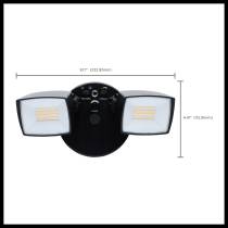 LED 2 HEAD SECURITY FLOOD - 65-996