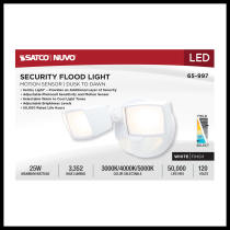 LED 2 HEAD SECURITY FLOOD - 65-997