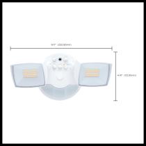 LED 2 HEAD SECURITY FLOOD - 65-997