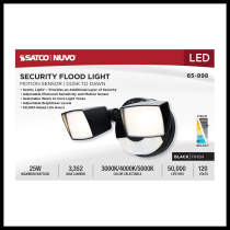 LED 2 HEAD SECURITY FLOOD - 65-998