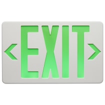 EXIT SIGN - GREEN - 67-100