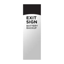 EXIT SIGN - GREEN - 67-100
