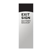 EXIT SIGN - RED - 67-101