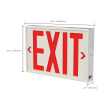 EXIT SIGN - RED - NYC - 67-102