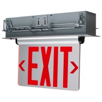 REC EL EXIT SIGN - SF RD CLR - 67-114