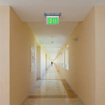 REC EL EXIT SIGN - DF GR MIR - 67-115