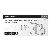 EXIT/LIGHT DH - RED - 67-121