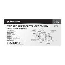 EXIT/LIGHT DH - RED - RC - 67-122