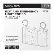 EXIT/LIGHT DH - RED - NYC - 67-123