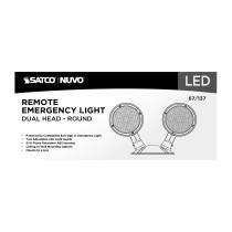 REMOTE EMERG LIGHT WP DH - 67-137