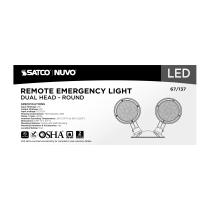 REMOTE EMERG LIGHT WP DH - 67-137