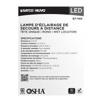 REMOTE EMERG LIGHT WP LP - 67-140