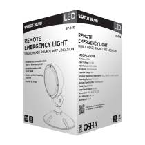 REMOTE EMERG LIGHT WP LP - 67-140