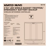 DOMINO 2X2 TROFFER-EM - 68-115