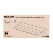 DOMINO 2X4 TROFFER-EM - 68-116