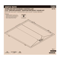 DOMINO 2X2 TROFFER RETRO KIT - 68-118