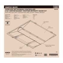 DOMINO 2X2 TROFFER RETRO KIT - 68-118