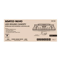 DOMINO 55W ROUND CANOPY LIGHT - 68-152