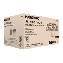 DOMINO 55W ROUND CANOPY LIGHT - 68-152