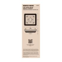 DOMINO WIDE BEAM CANOPY WHITE - 68-161