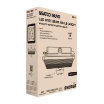 DOMINO WIDE BEAM CANOPY WHITE - 68-161