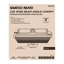 DOMINO WIDE BEAM CANOPY BRONZE - 68-164