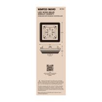 DOMINO WIDE BEAM CANOPY BRONZE - 68-164