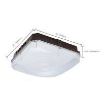 DOMINO 10" CANOPY LIGHT SQ - 68-172