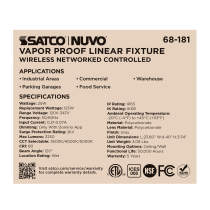 DOMINO 2FT VAPOR TIGHT - 68-181