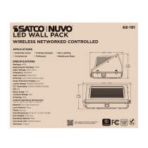 DOMINO WALL PACK 120-347V - 68-191