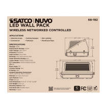 DOMINO WALL PACK 120-347V - 68-192