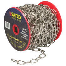 100' REEL CHAIN NICKEL 8 GAUGE - 79-210