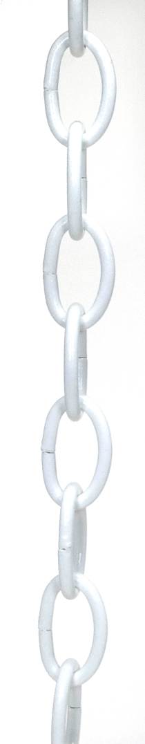 1 YD 4 GA WHITE CHAIN - 79-466
