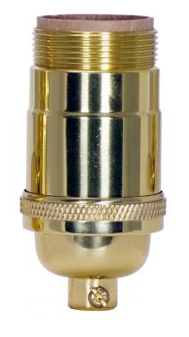 PL CAST BRASS 3WAY SKT 1/4 CAP - 80-1050