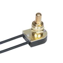 BRASS FINPUSH ON/OFF SWITCH 6" - 80-1124