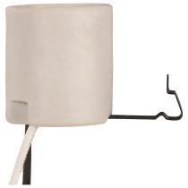 MED POR SKT A35 MET CLIP 12" L - 80-1220