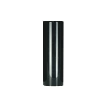 4" BLACK MED BASE CANDLE COVER - 80-1555