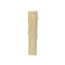 6" IVORY CANDELABRA STR. RESIN - 80-1629